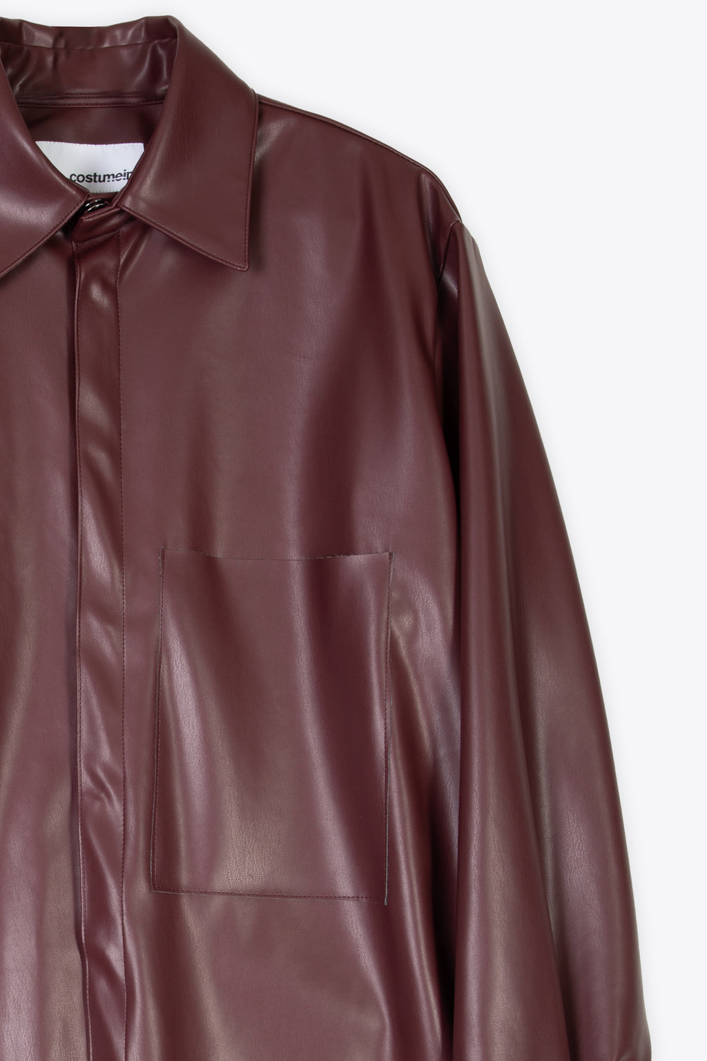 alt-image__Bugundy-faux-leather-overshirt