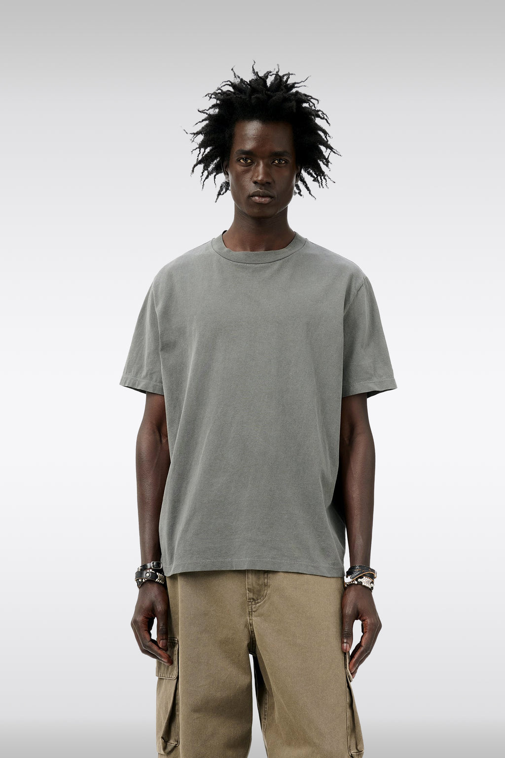 alt-image__T-shirt-grigia-boxy-fit-in-cotone---Box-T-Shirt