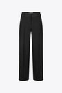 Pantalone nero con vita regolare - Salaney Trousers 
