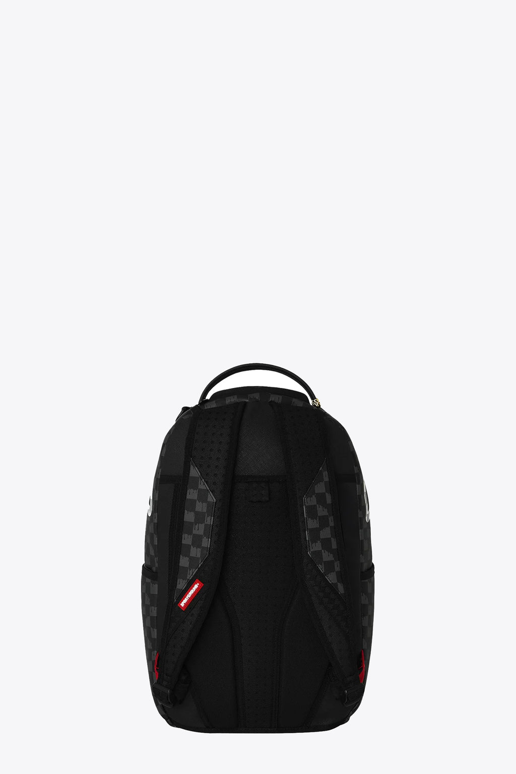 alt-image__Black-and-grey-drip-check-pvc-backpack-with-shark-mouth-signature---Black-And-White-Drip-Check-Shark-Backpack