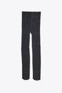 Collant neri con stampa monogram - Monogram Tights 