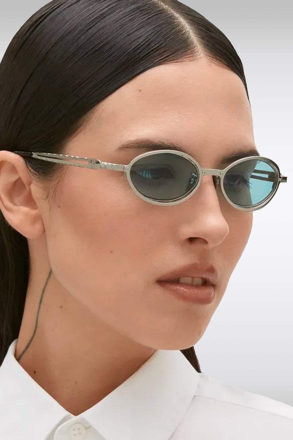 alt-image__Silver-metal-oval-sunglasses---H18