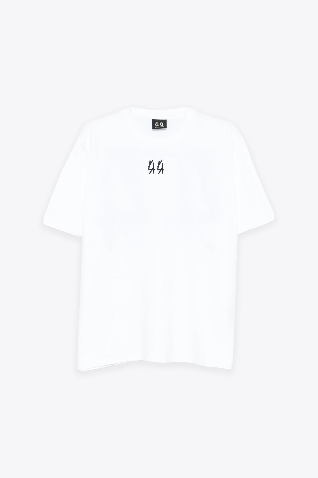 alt-image__T-shirt-bianca-in-cotone-con-logo-al-petto-e-sul-retro---Classic-Tee