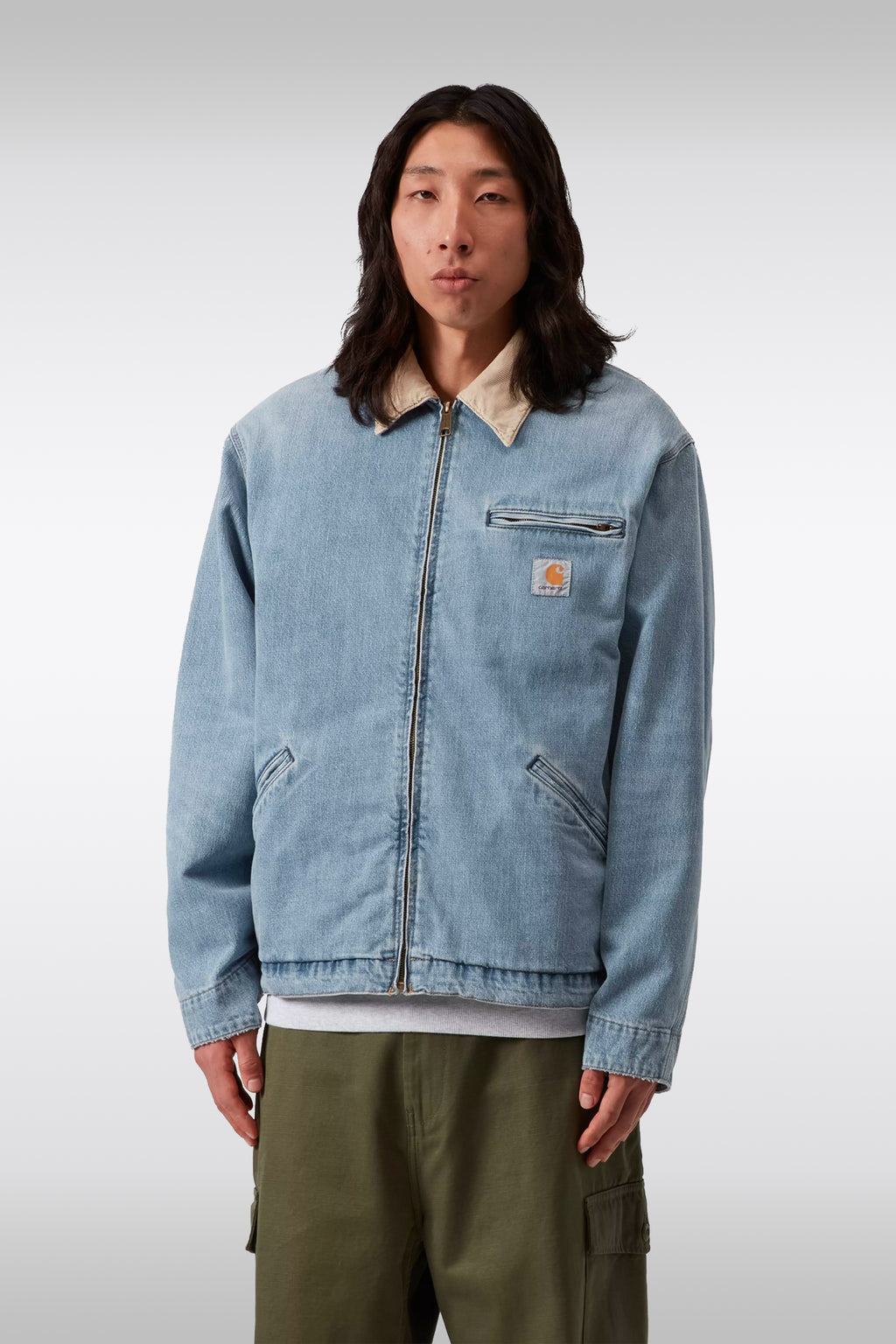 alt-image__Giubbotto-in-denim-blu-chiaro-stonewashed---OG-Detroit-Jacket