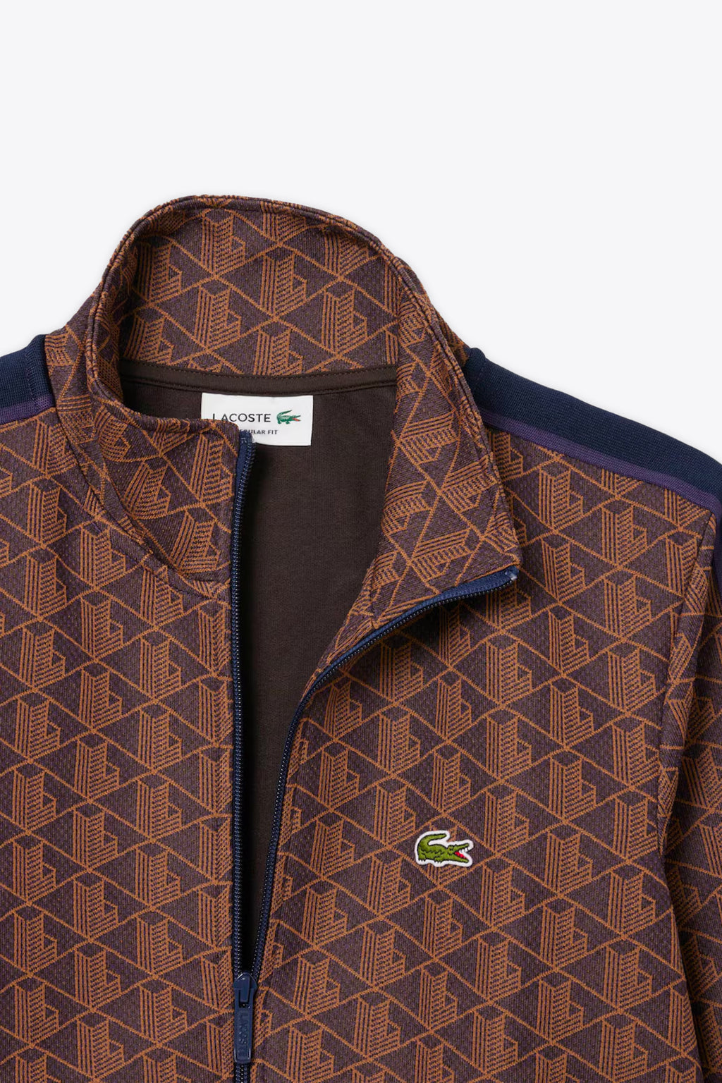 alt-image__Felpa-viola-e-arancione-con-zip-e-motivo-jacquard-monogram