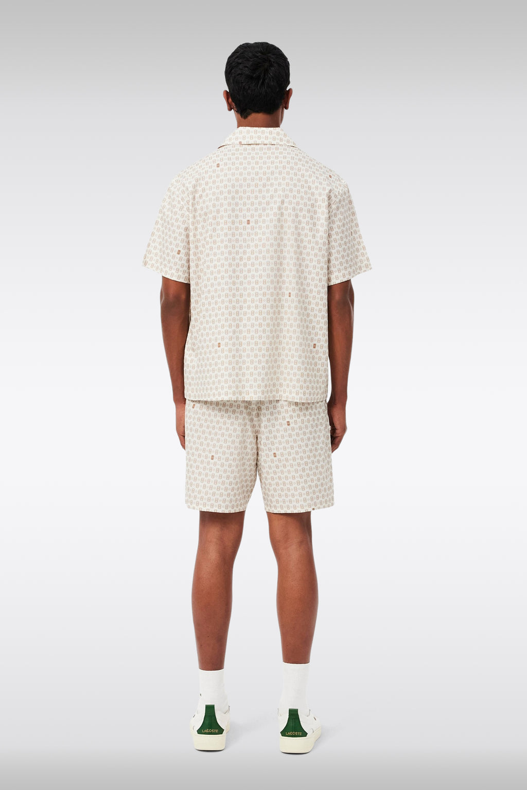 alt-image__Shorts-in-cotone-relaxed-fit-panna-con-stampa-all-over