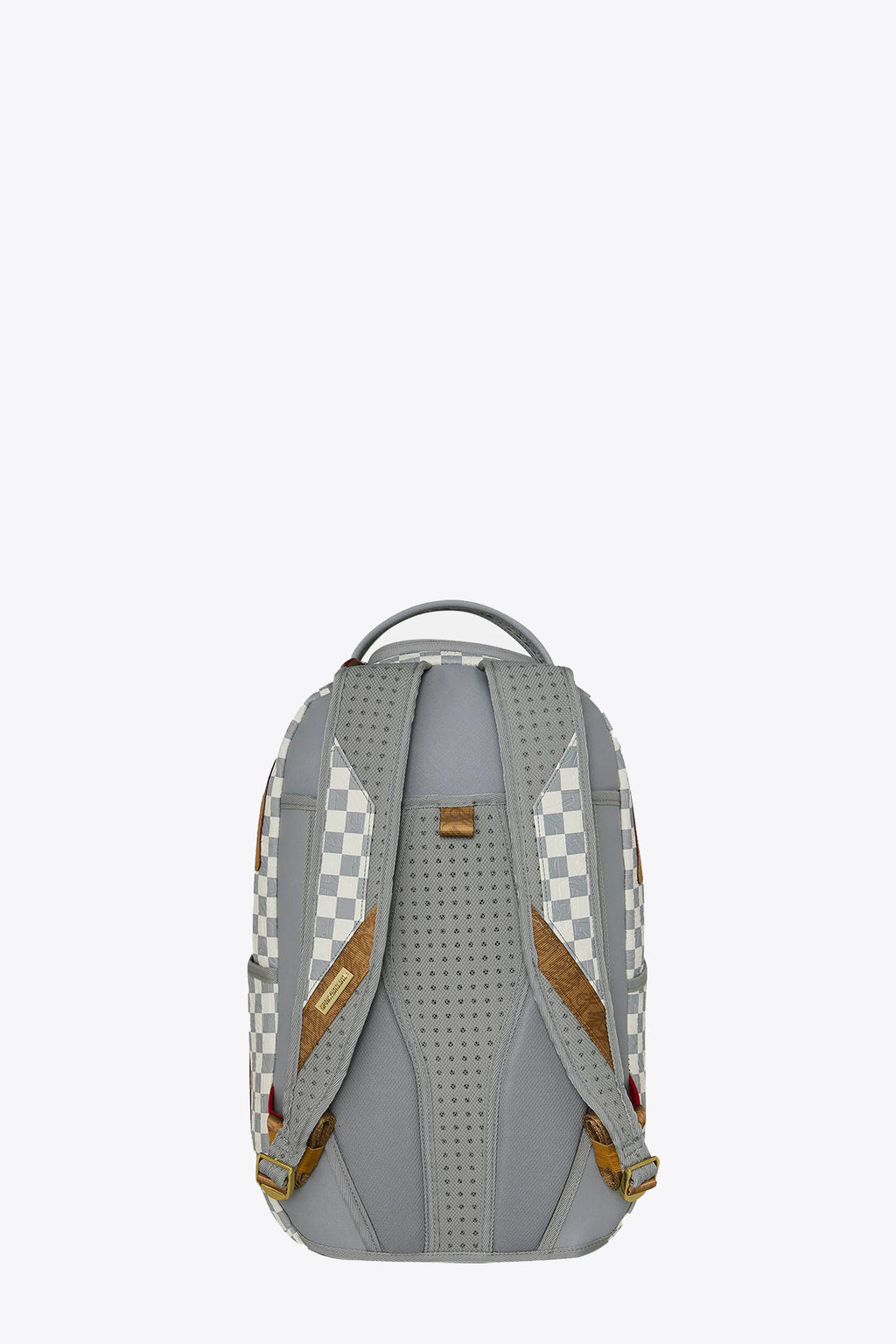 alt-image__EMBOSSED-CREAM-CHECK-BACKPACK--Bianco/grigio/beige