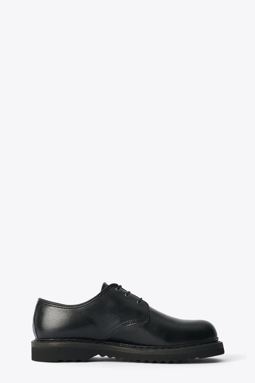 alt-image__Scarpa-derby-in-pelle-craccata-nera---Trampler-Shoe