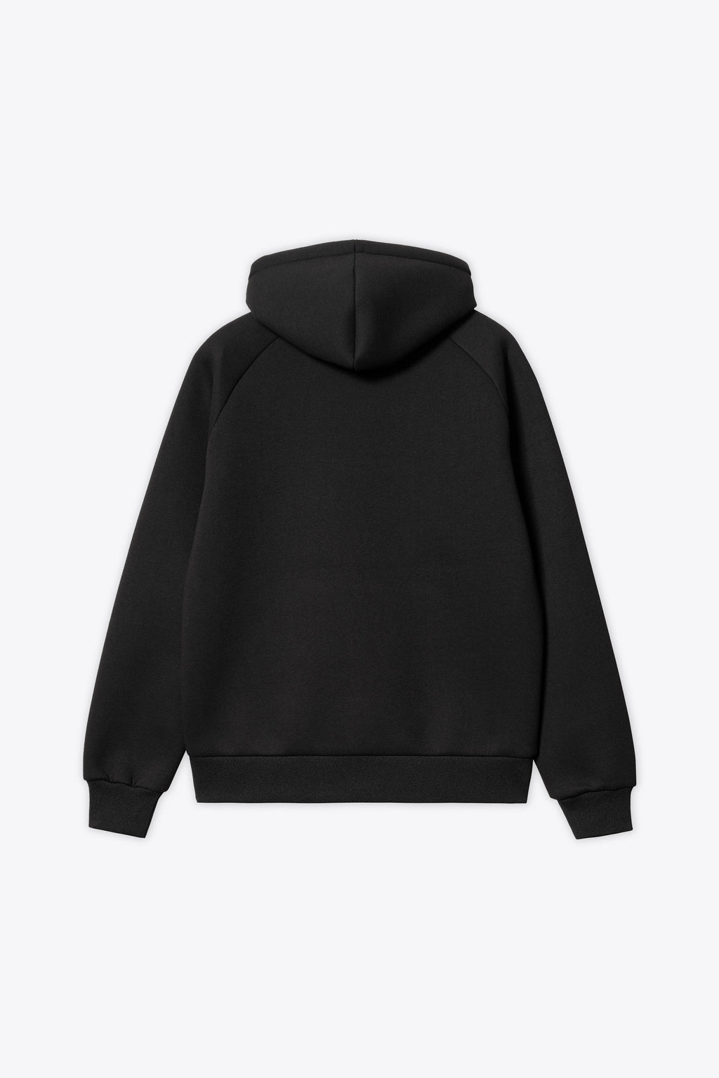 alt-image__Felpa-nera-in-neoprene-con-cappuccio---Car-Lux-Hooded-Jacket