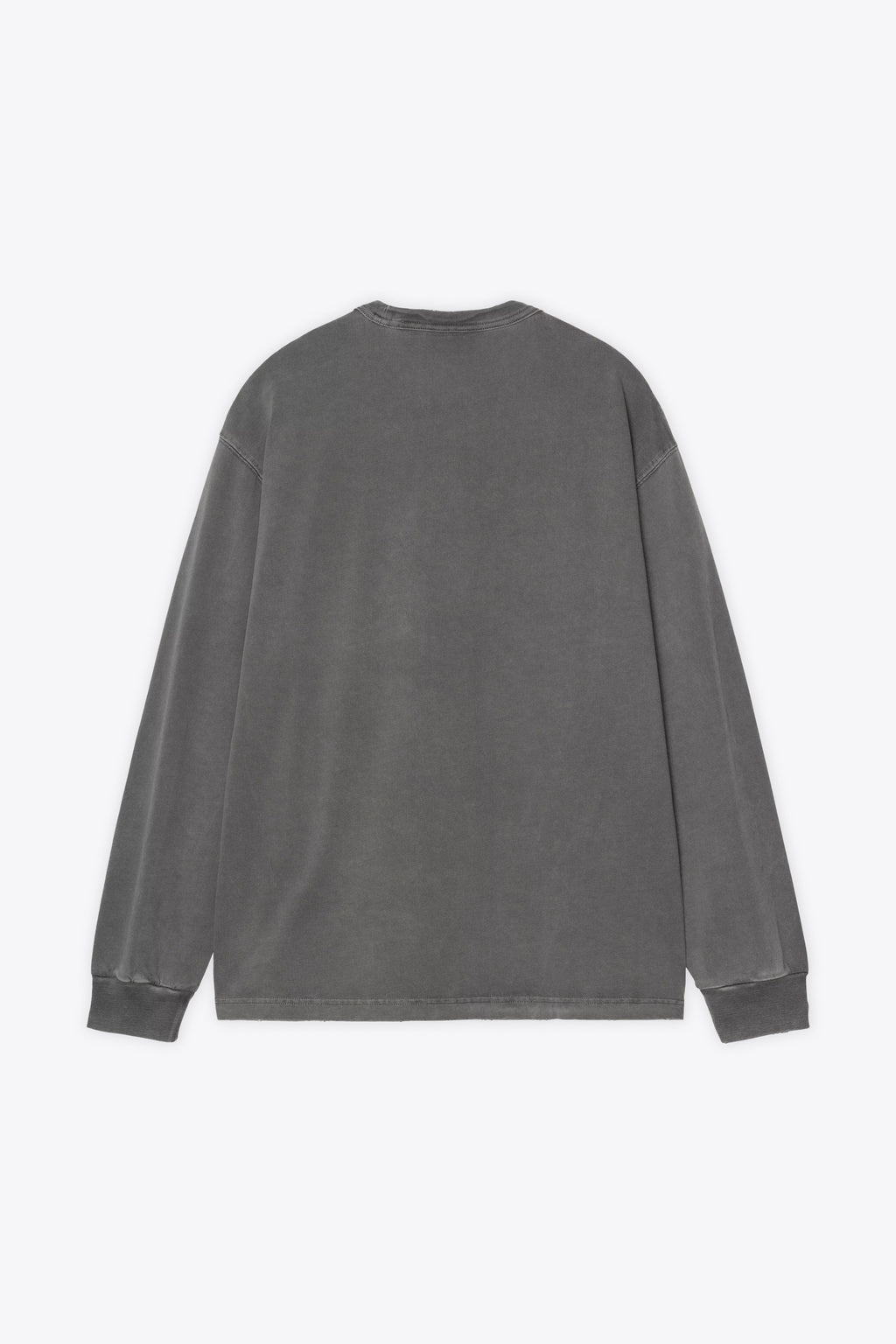 alt-image__T-shirt-grigia-in-cotone-effetto-vintage-con-maniche-lunghe---L/S-Torion-Pocket-T-shirt