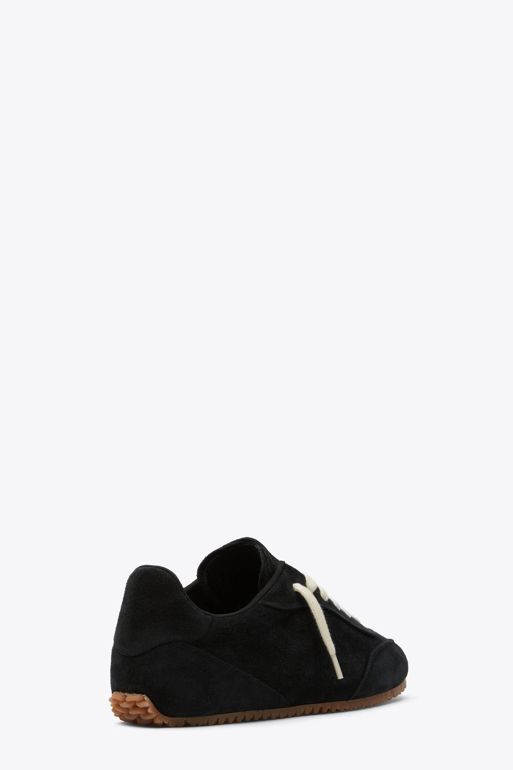 alt-image__Sneaker-bassa-nera-in-suede-con-suola-caramello---Daze-Runner