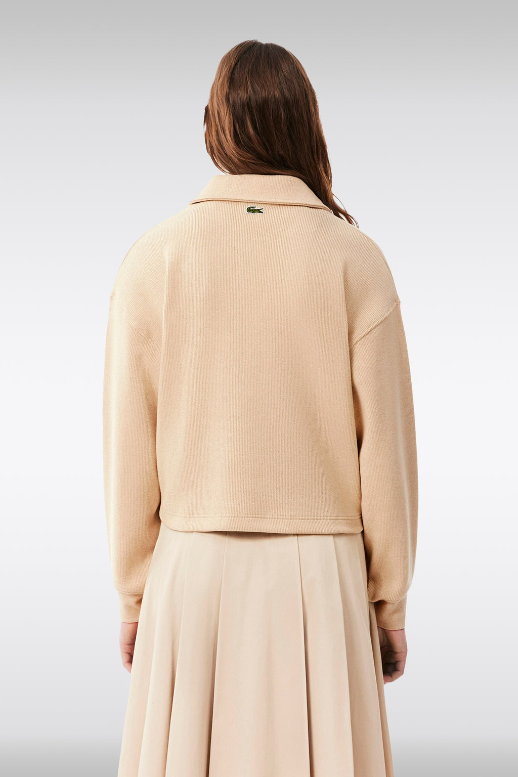 alt-image__Polo-in-maglia-a-coste-beige