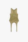 LAYERED CUT-OUT SLEEVELESS TOP-Verde 