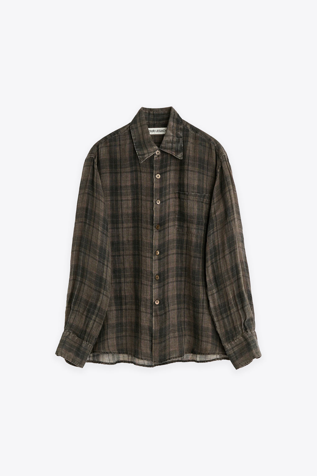 alt-image__Camicia-in-lino-a-quadri-marrone-e-nero-con-maniche-lunghe---Above-Shirt