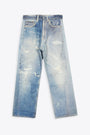 Jeans blu chiaro con stampa digitale - Third cut 