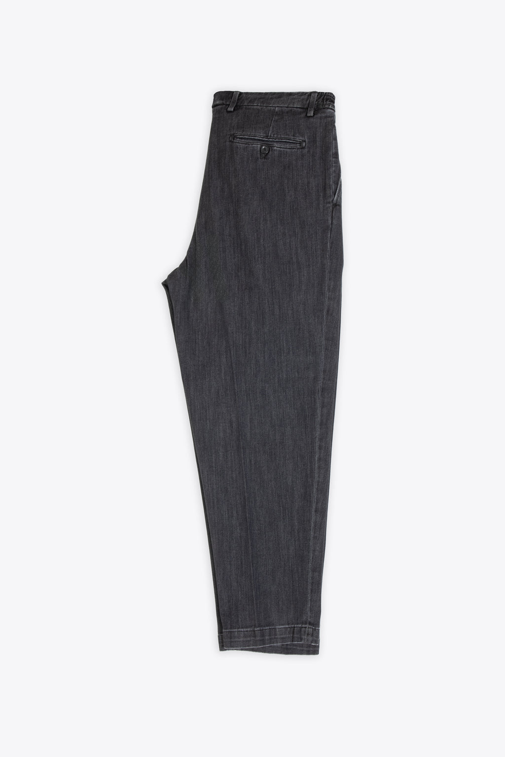 alt-image__Pantalone-in-denim-chambary-nero-con-pinces-frontali----Portobellos