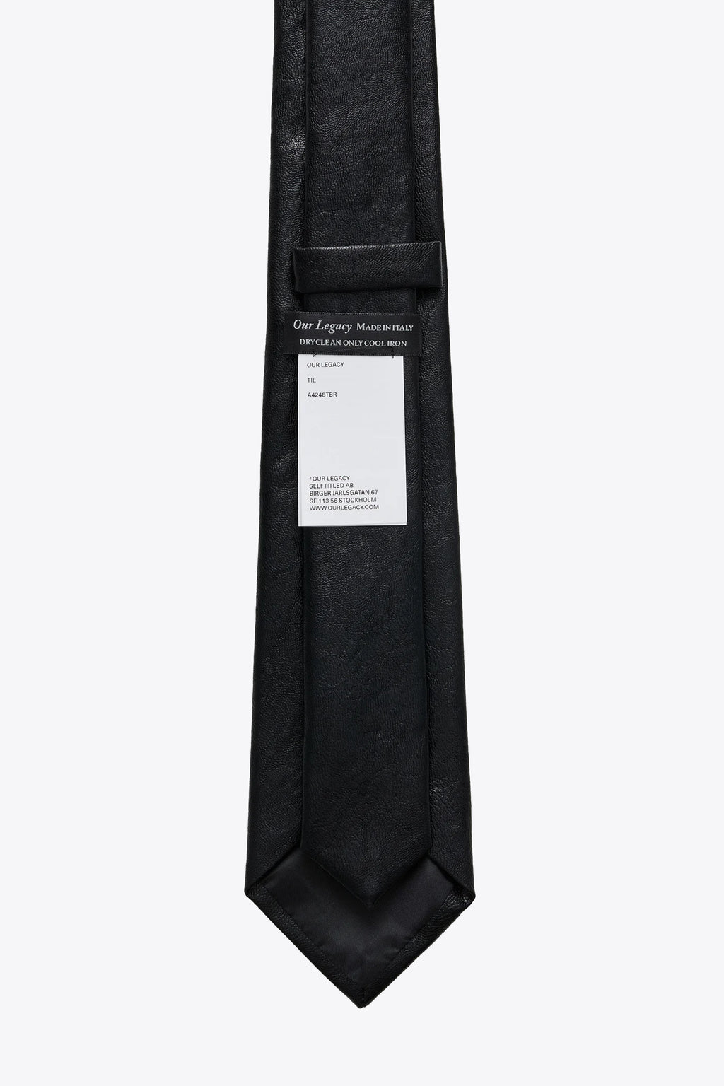 alt-image__Cravatta-in-similpelle-nera---Real-Fake-Leather-Tie