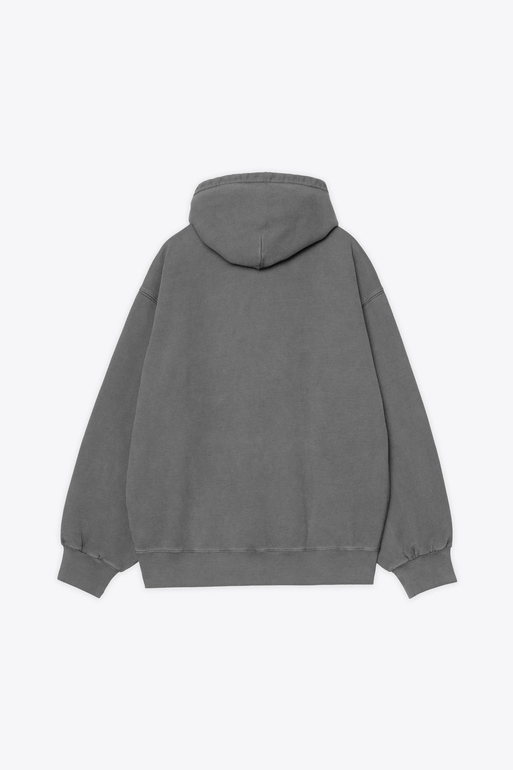 alt-image__Felpa-oversize-in-cotone-grigio-antracite-con-cappuccio---Hooded-Vista-Sweatshirt