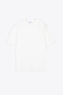 Off white cotton boxy fit t-shirt - Patch Only Tee 