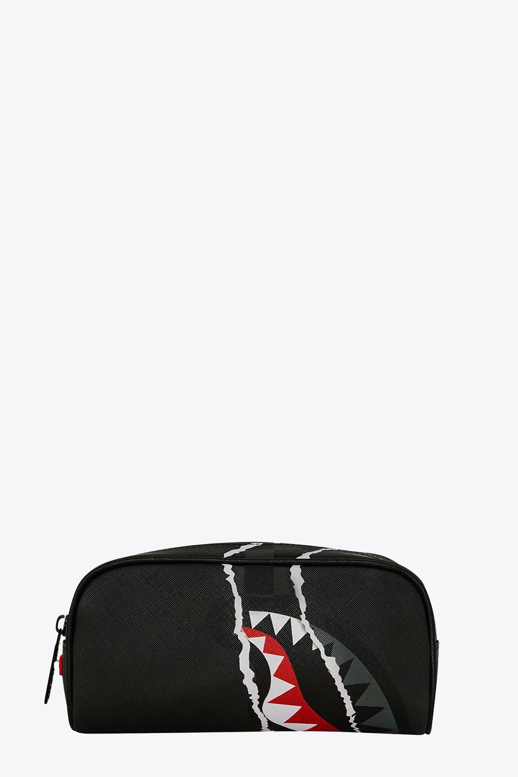 alt-image__Astuccio-in-pvc-nero-con-strappo-frontale---Center-Rip-revealing-Gray-Check-Pouch