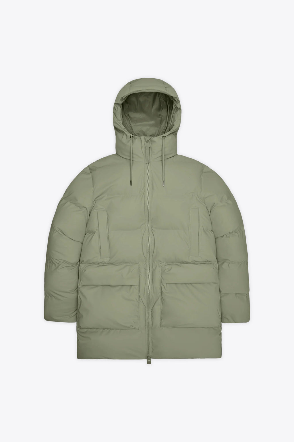 alt-image__Sage-green-waterproof-hooded-puffer-jacket---Alta-Long-Puffer-Cargo-Jacket