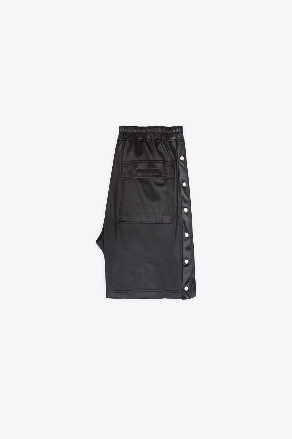 alt-image__Bermuda-baggy-in-acetato-nero-con-bottoni-automatici-laterali---Wide-Pusher-Short