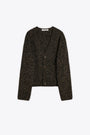 ACADEMY CARDIGAN-Marrone 