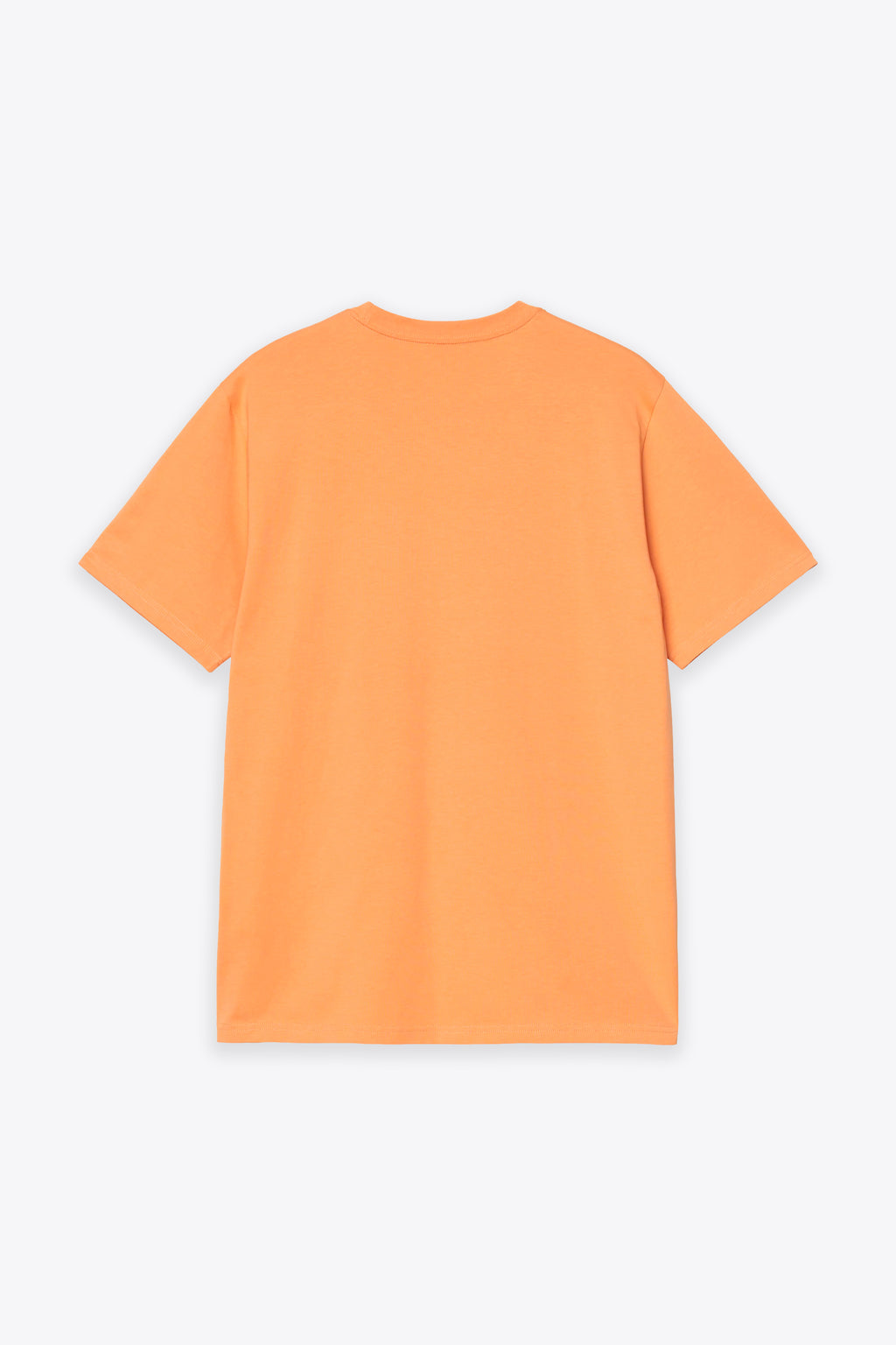 alt-image__Orange-cotton-t-shirt-with-chest-pocket-and-logo---S/S-Pocket-T-Shirt