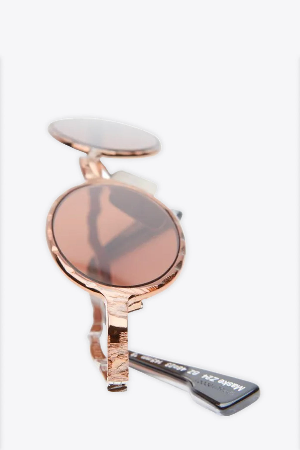 alt-image__Occhiali-ovali-in-metallo-martellato-color-bronzo---Z24