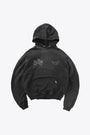 HAND DRAWN THOROUGHBRED DOGS HOODIE-Nero 
