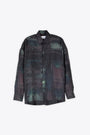 Camicia in seta multicolor con stampa astratta - Valentino 