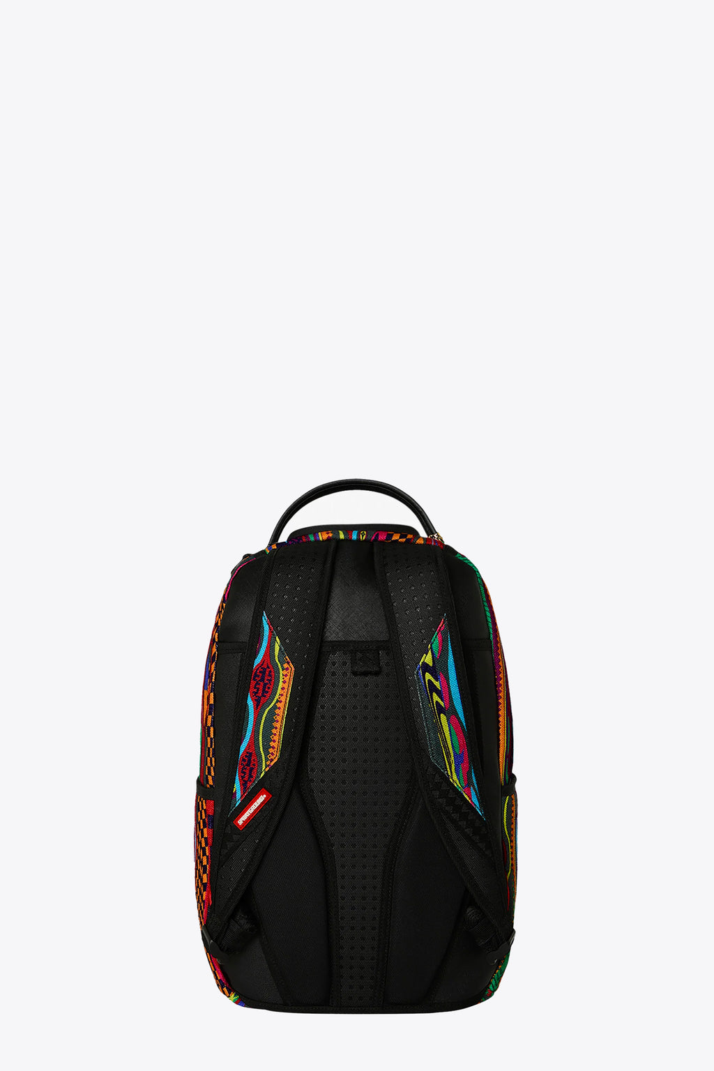 alt-image__Multicolour-patchwork-textile-printed-pvc-backpack---Big-Poppi-Fly-Knit-Backpack