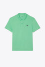 Polo in misto cotone verde menta regular fit 