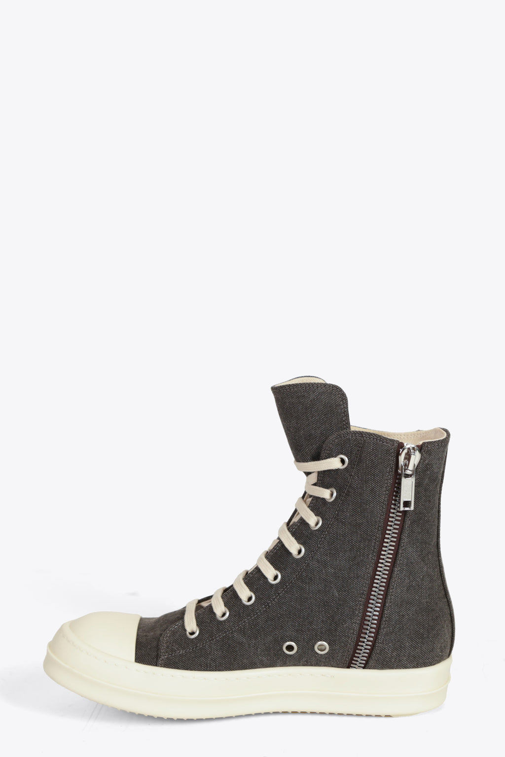 alt-image__Sneaker-alta-in-canvas-grigio-scuro-con-lacci---Sneaks
