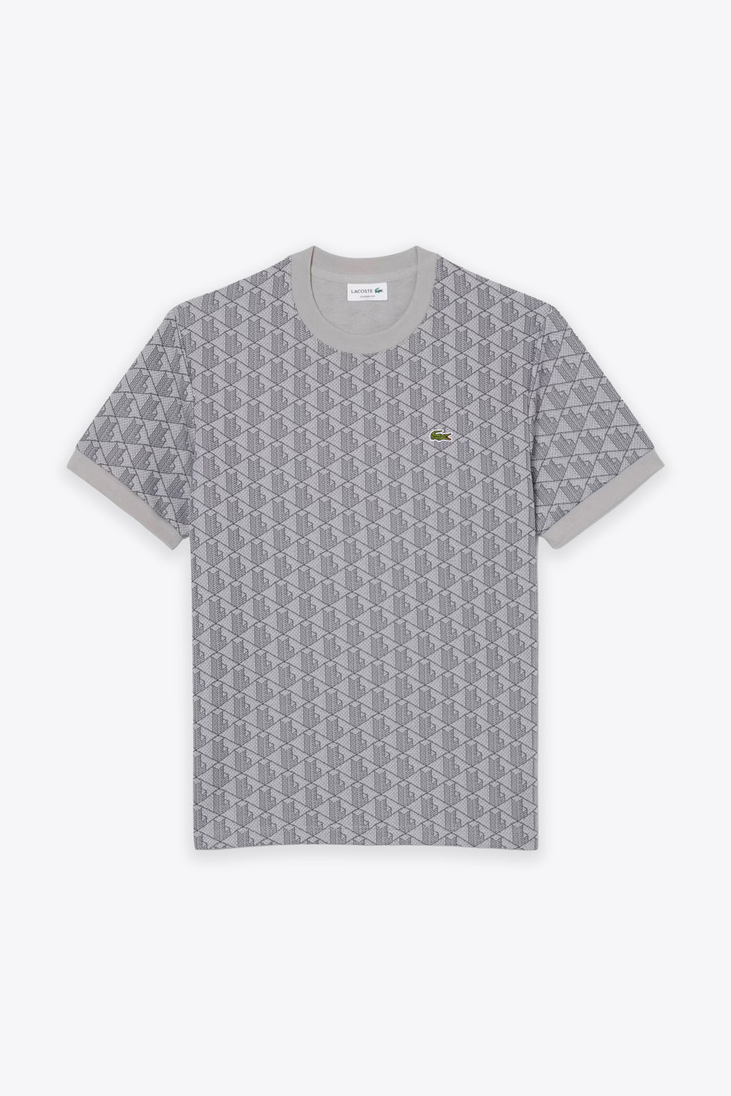 alt-image__T-shirt-grigia-con-motivo-jacquard-monogram