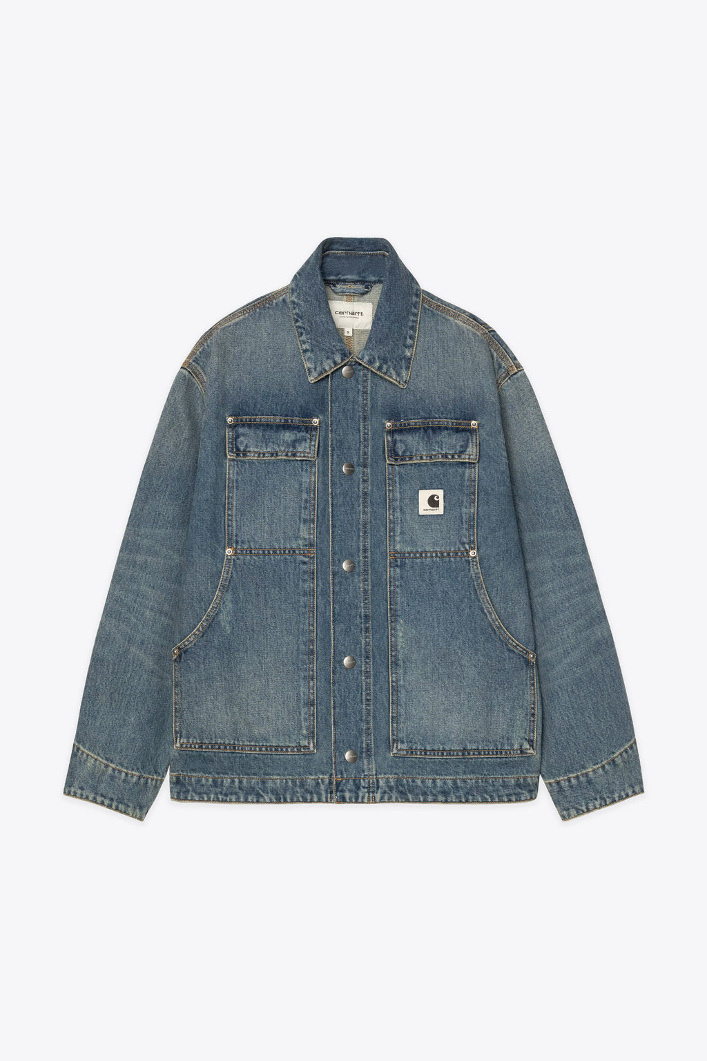 alt-image__Giubbotto-in-denim-blu-sabbiato-loose-fit---W'-OG-Arctic-Jacket