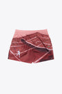 Boxer da mare in nylon con stampa all-over 