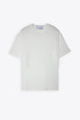 White textured cotton t-shirt - Liam Komodo T-shirt  