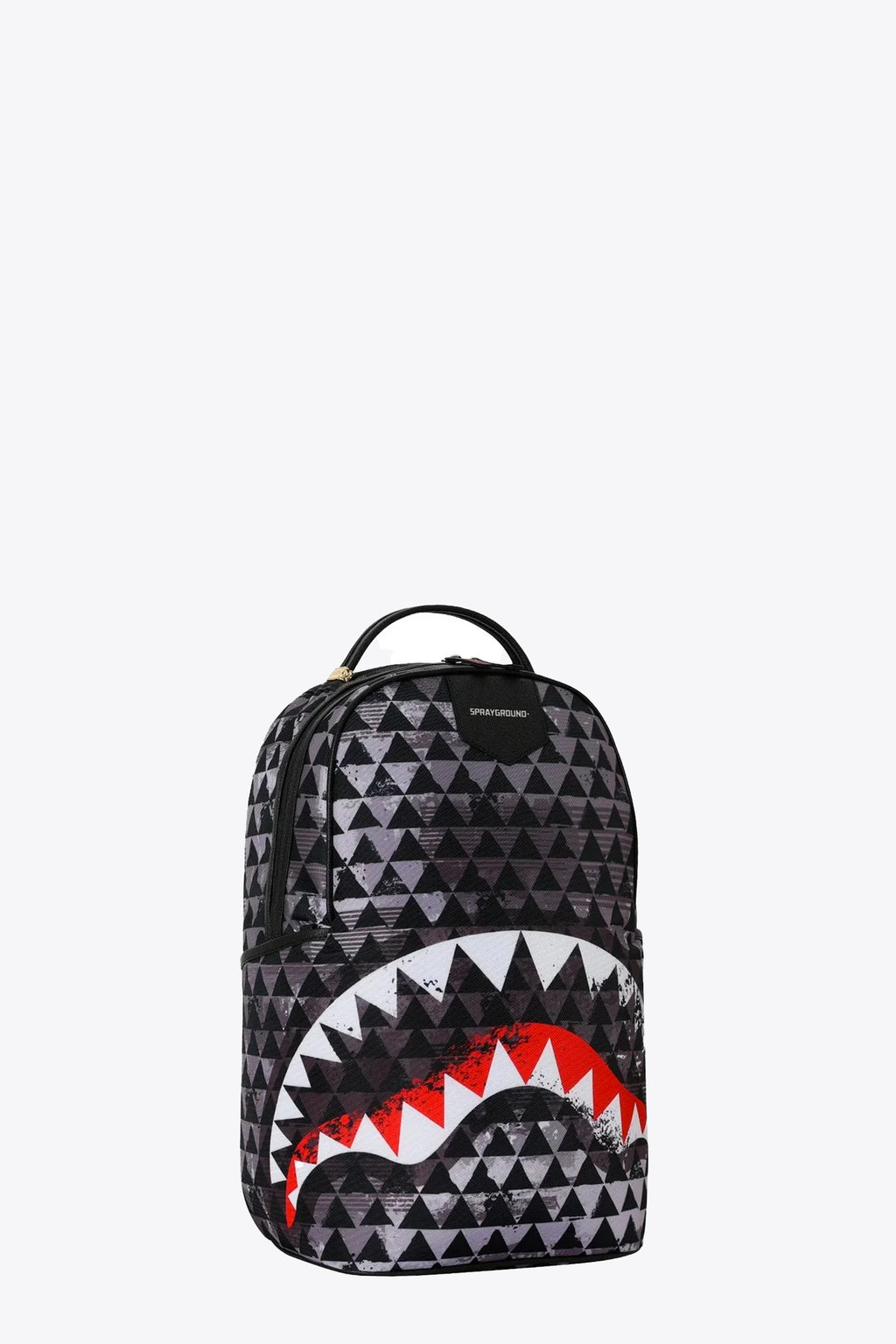 alt-image__Black-and-grey-triangle-pattern-printed-pvc-backpack---Kahuku-Nuho-Mano-Backpack