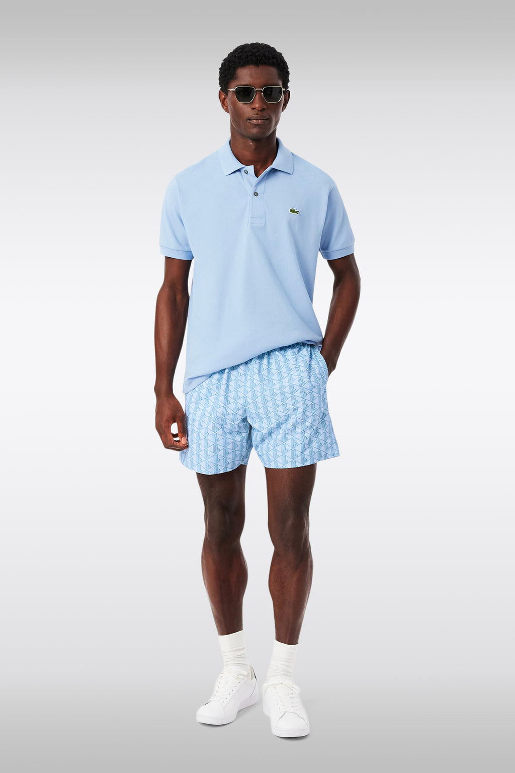 alt-image__Boxer-da-mare-in-nylon-celeste-con-stampa-monogram