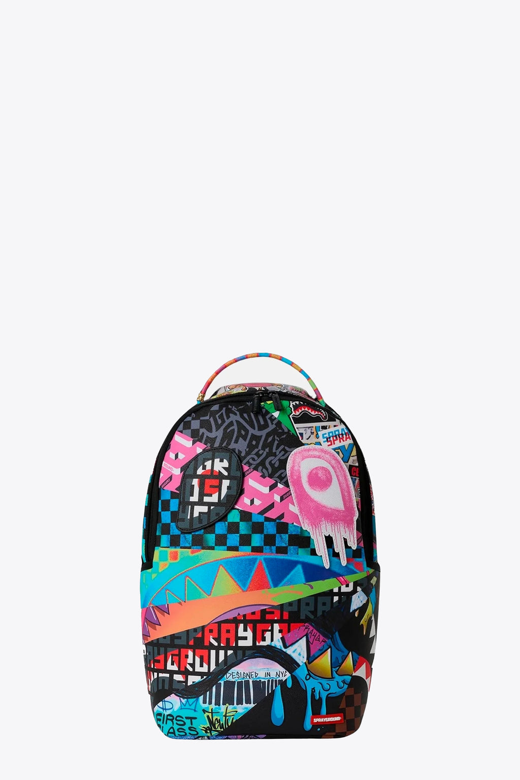 alt-image__Multicolour-printed-pvc-backpack-with-interchangeable-eyes-patches---Disney-Stitch-Breakout-Backpack