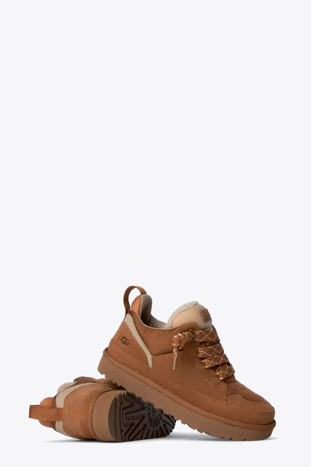 alt-image__Sneaker-bassa-in-suede-color-cammello-con-interno-in-montone---W-Lowmel