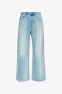 PANTALONI-Denim chiaro 
