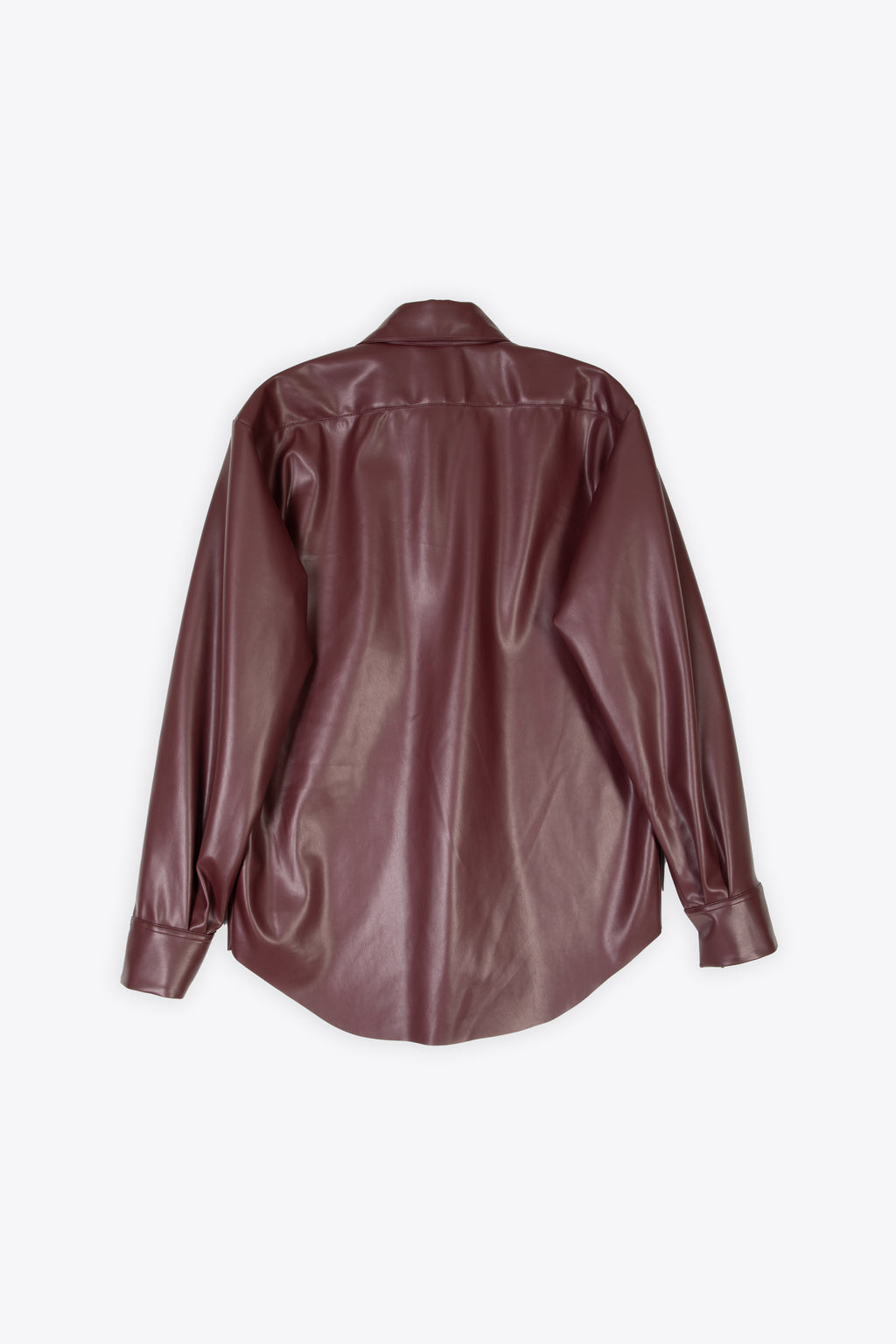 alt-image__Bugundy-faux-leather-overshirt