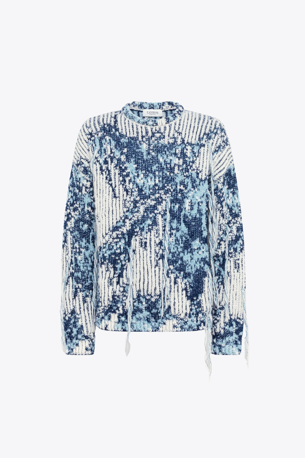alt-image__Off-white-and-blue-jacquard-sweater---Crewneck-Over-in-Jacquard-