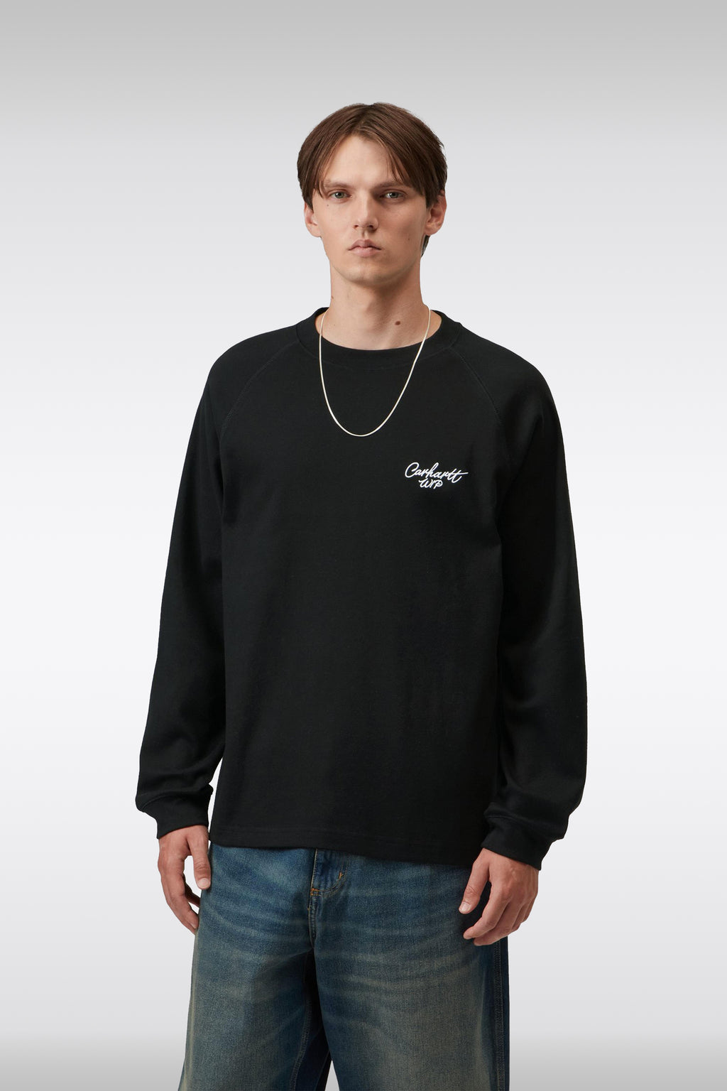 alt-image__L/S-Signature-Rib-T-Shirt-Nero/bianco