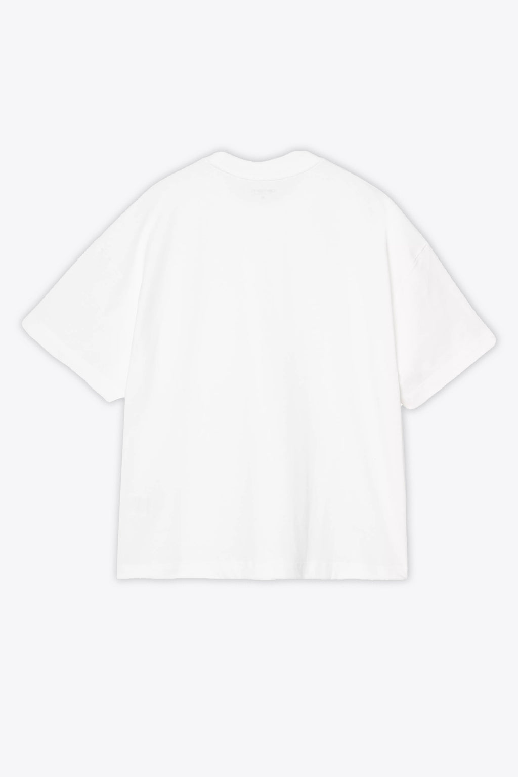 alt-image__T-shirt-bianca-boxy-fit-con-tasca-al-petto-e-logo---S/S-Work-Pocket-T-Shirt