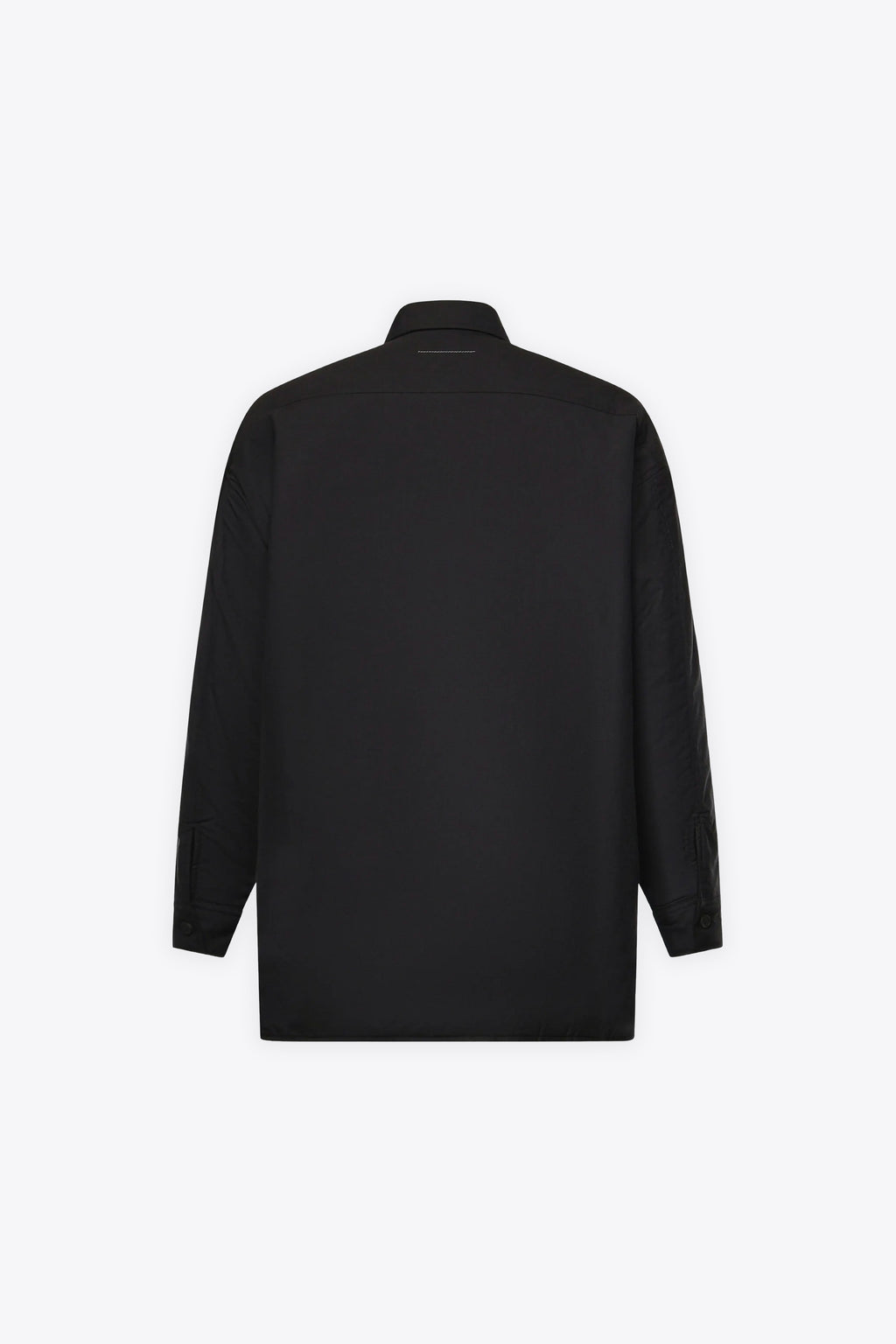 alt-image__Overshirt-nera-reversibile-in-misto-lana-con-imbottitura