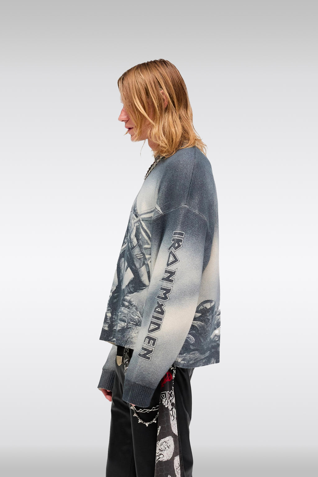 alt-image__Pullover-stampato-in-collaborazione-con-Iron-Maiden--Iron-Maiden-Trooper-Knit-Sweater