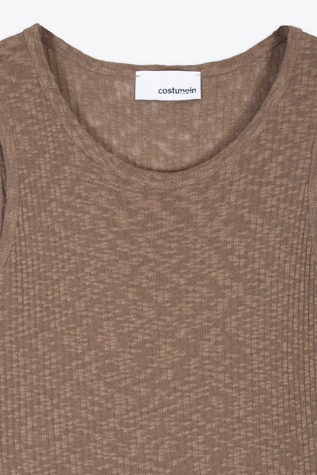 alt-image__Melange-brown-rib-knitted-tank---Toby
